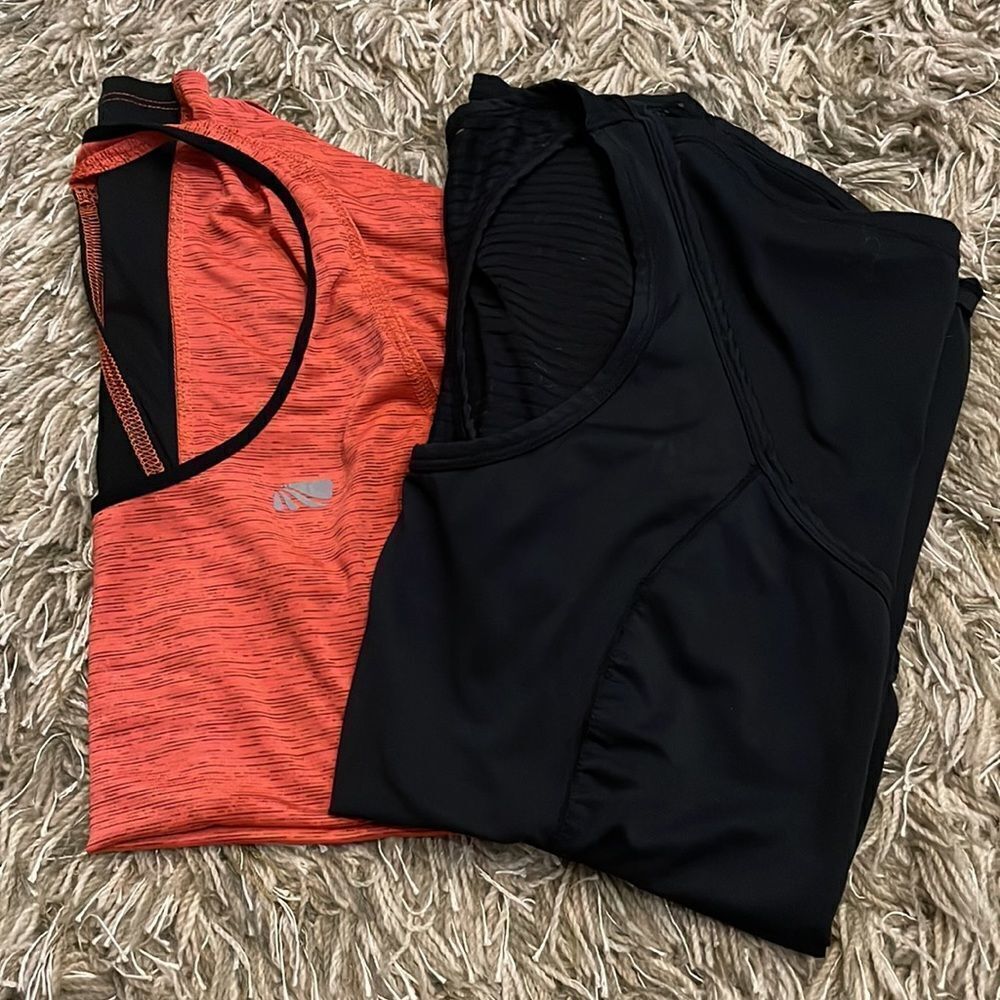 Marika Tank‎ Top bundle. Size 2 Medium Black and Orange